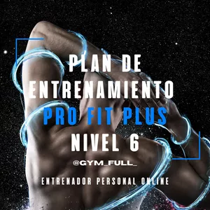 Imagen de portada para Ebook Plan de Entrenamiento PRO FIT PLUS - Nivel 6