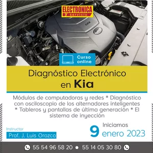 Imagen de portada para Curso online Diagnóstico electrónico en Kia