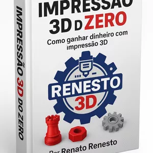 Imagem de capa para o Ebook Impressão 3D do Zero