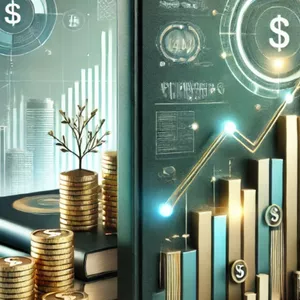 Imagem de capa para o Ebook Ebook Finanças pessoais e investimento