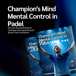 Cover image for Ebook Champion's Mind - Mental Control in Padel  -Discover the psychological strategies that separate good players from champions