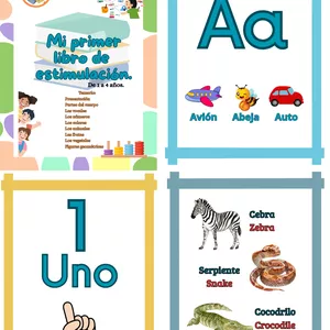 Imagen de portada para Ebook Libro de estimulación temprana del lenguaje