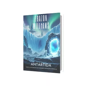 Imagem de capa para o Ebook Antártida Portal escondido nas grandes muralhas brancas