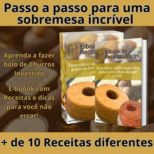 Imagem do curso E-book de Receitas Doces