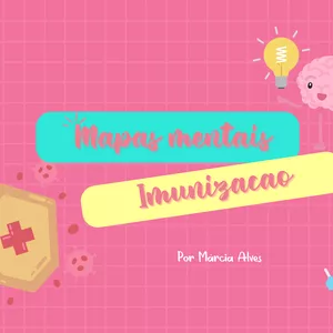 Imagem de capa para o Ebook Mapas Mentais de Imunização