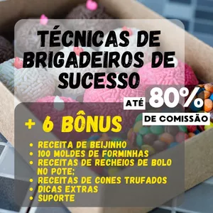 Imagem do curso Técnicas de Brigadeiros De Sucesso