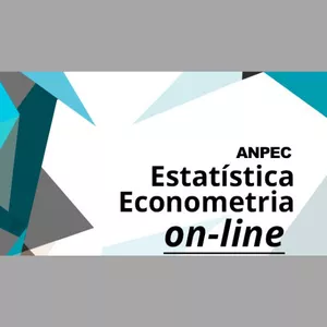 Imagem de capa para o Curso online ANPEC - Estatística Econometria - Curso  Online