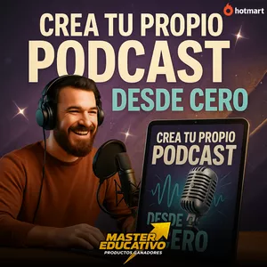 Imagen de portada para Ebook CREA TU PROPIO PODCAST DESDE CERO