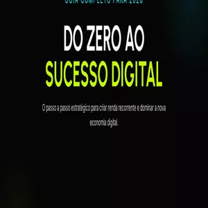 Imagem de capa para o Curso online Do Zero ao Sucesso Digital: Guia Completo para 2026