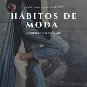 Imagem de capa para o Ebook Hábitos de moda 