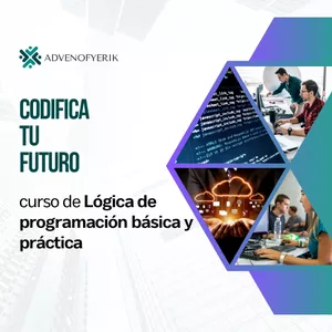 Imagen de portada para Curso online CURSO COMPLETO DE LÓGICA DE PROGRAMACIÓN
