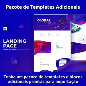 Imagem de capa para o Ebook Elementor PACK