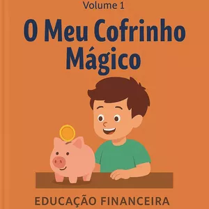 Imagem de capa para o Ebook Educação Financeira infantil Vol.1