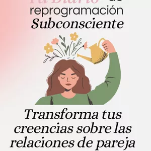 Imagen de portada para Ebook Diario de reprogramación subconsciente: Transforma tus creencias