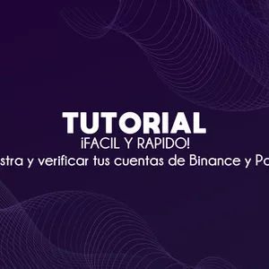 Imagen de portada para Ebook ¡Tutorial FACIL y RÁPIDO! | Registra y verificar tus cuentas de Binance y PayPal