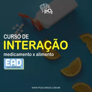 Imagem de capa para o Curso online Interação medicamento x alimento