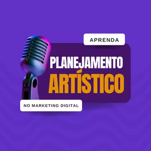 Imagem de capa para o Ebook Planejamento artístico no marketing digital
