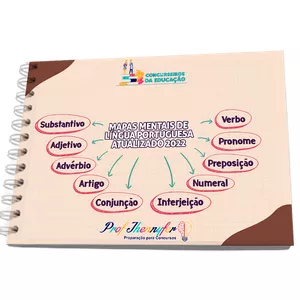 Imagem de capa para o Curso online MAPAS MENTAIS DE LINGUA PORTUGUESA