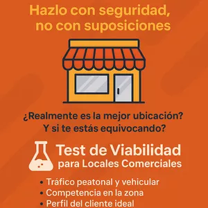 Imagen de portada para Curso online “Test de Viabilidad para Locales Comerciales”