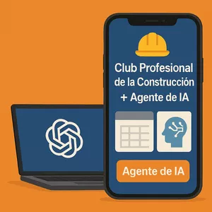 Imagen de portada para Curso online Club Profesional de la Construcción + Agente de IA
