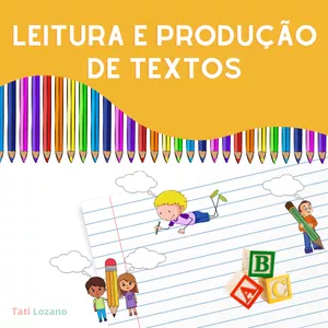 Imagem de capa para o Ebook Leitura, interpretação e produção de textos