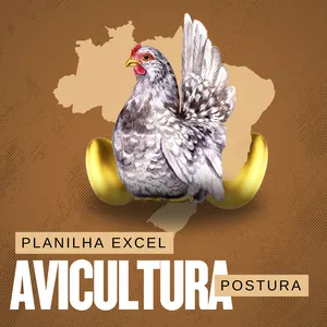 Imagem de capa para o Curso online PLANILHA EXCEL PARA SISTEMA DE AVICULTURA DE POSTURA + RAÇÃO BALANCEADA