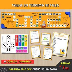 Imagem de capa para o Ebook Trilha do Teorema de Tales