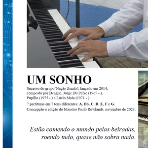 Imagem de capa para o Ebook PARTITURA de UM SONHO