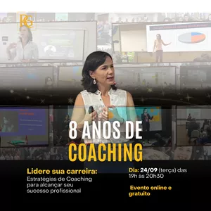 Imagem de capa para o Curso online Work Shop Lidere sua Carreira: estratégias de coaching para alcançar seu sucesso profissional