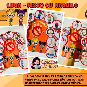 Imagem de capa para o Ebook 🧡 Nisso ou Naquilo - Luva Musical 🧡