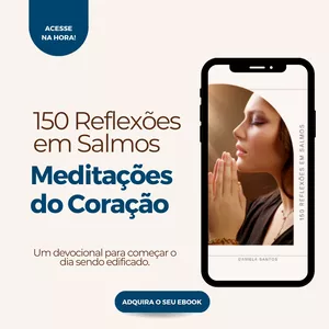 Imagem de capa para o Ebook Devocional em Salmos 