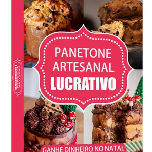 Imagem de capa para o Ebook Panetone Artesanal Lucrativo 3.0
