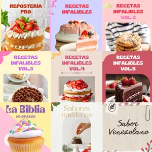 Imagem de capa para o Ebook DOMINA EL ARTE DE LA REPOSTERÍA CON MÁS DE 100 RECETAS EXQUISITAS + 7 BONOS