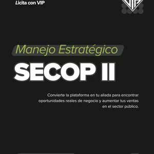 Imagen de portada para Curso online Manejo estratégico del SECOP II