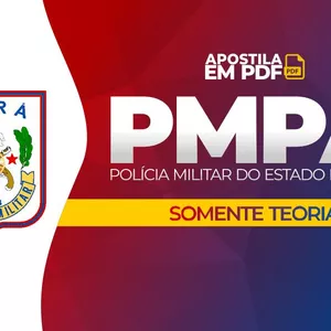 Imagem de capa para o Ebook Apostila em PDF Soldado PMPA 2023