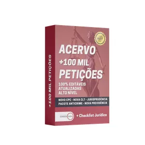 Imagem do curso Acervo +100 Mil Petições +Checklist Jurídico