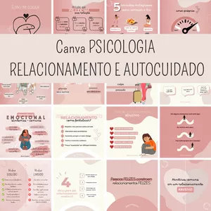 Canva PSICOLOGIA - Relacionamentos + autocuidado