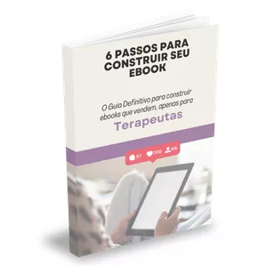 Imagem de capa para o Curso online 6 passos para criar Ebooks que vendem (para terapeutas)