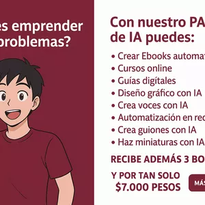 Imagen de portada para Curso online EMPRENDE CON IA