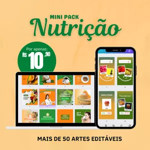 Imagem de capa para o Curso online Mini Pack Nutrição