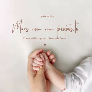 Imagem de capa para o Curso online Curso Mães com propósito 