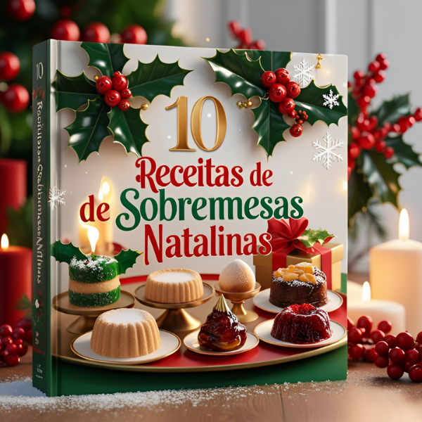 10 Receitas de Sobremesas Natalinas