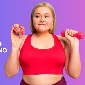 Imagem de capa para o Ebook E-Book - A Batalha do Emagrecimento Feminino