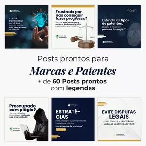 Imagem do curso POSTS PARA ADVOCACIA - MARCAS E PATENTES