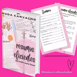 Imagem de capa para o Ebook RESUMOS EFICIENTES: aprenda como fazer