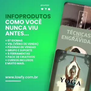 Imagem de capa para o Curso online Plataforma lowfy - Estrutura completa de Plrs de alta qualidade