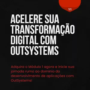 Imagem de capa para o Ebook Acelere sua Transformação Digital com Outsystems