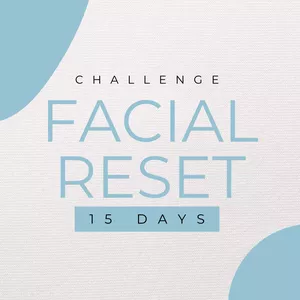 Cover image for Online course FACIAL RESET  15-Day Facial Rejuvenation Protocol
