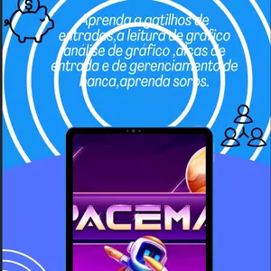 Imagem de capa para o Ebook Spaceman ,aprenda todos truques ,gatilhos de entrada.