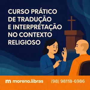 Imagem de capa para o Curso online Curso prático de Tradução e Interpretação no Contexto Religioso